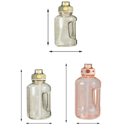 1.5L Amerikaanse stijl aangepaste plastic waterfles voor gym en sport auto vullen