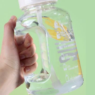 1.5L Amerikaanse stijl aangepaste plastic waterfles voor gym en sport auto vullen