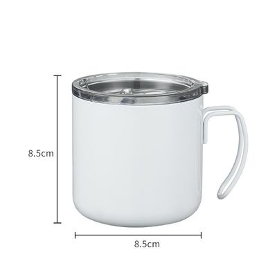 Klassieke 380 ml op maat gemaakte kantoorlekkestof vacuümgeïsoleerde waterfles van roestvrij staal