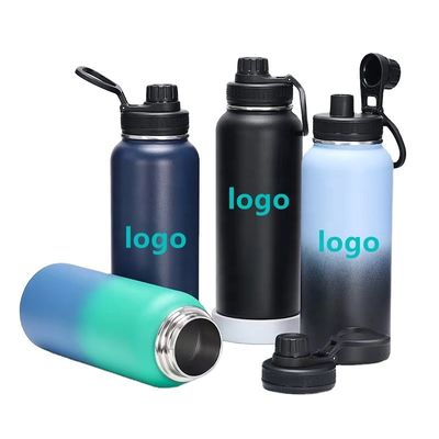 Vacuümflessen 32oz breedmond roestvrij staal waterfles voor hydratatie onderweg