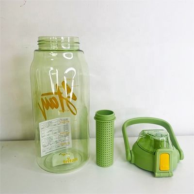 Reizigers Fruit Waterfles 1000 ml Tritan Sport Plastic Teabag Infusiefles