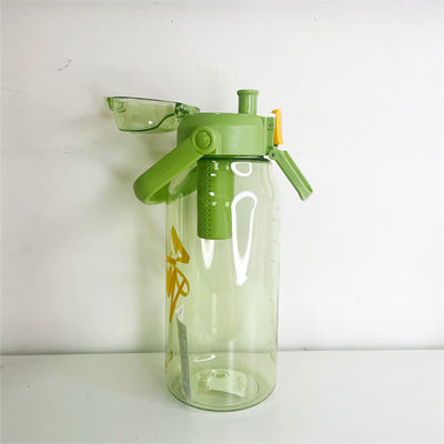 Uitgerust met een anti-corrosiecoating 850 ml en 1 L Korea Tritan Fruit Infuser Flas