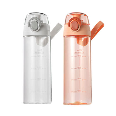 Outdoor Drinking Accessories HANDGRIP Tritan Plastic waterfles met motiverende tijd