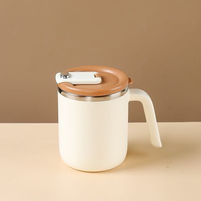 Custom Design 500 ml Draagbare waterfles van roestvrij staal met brede mond en handvat