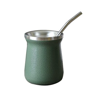 12 oz roestvrijstalen fles geïsoleerd kleurrijke lekvrije reis kantoor koffiebeker