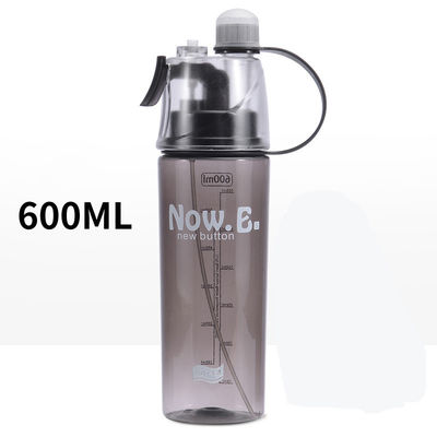 400/600 ml Buitensportwaterbeker van kunststof met waterstroommethode