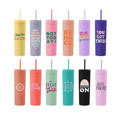 Meerdere ontwerpstijlen 16 oz voedselkwaliteit plastic waterflessen voor tumbler