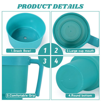 Mainstays Plastic snack drinkbeker Perfect voor koffie thee bier en water onderweg