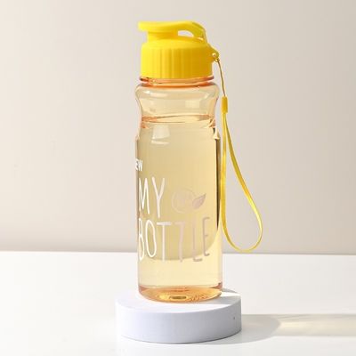 500 ml transparante PET-plastic heldere waterfles gepersonaliseerd voor buiten hydratatie