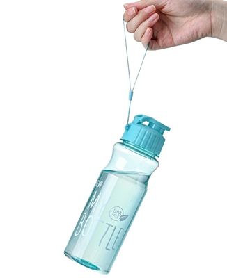 500 ml transparante PET-plastic heldere waterfles gepersonaliseerd voor buiten hydratatie