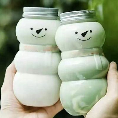 Feestgelegenheid Kerstboom in de vorm van een waterfles 500 ml 300 ml voor melk thee koffie