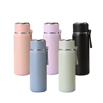 Custom logo 500 ml 316 roestvrij staal waterbeker voor lekvrije en geïsoleerde sportschool
