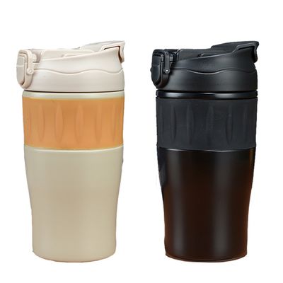 500 ml reisbeker lekkagebestendige geïsoleerde koffiekop voor buitenruimte van roestvrij staal