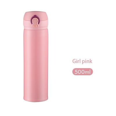 Draagbare lekvrije Thermos Waterfles 400 ml/500 ml Capaciteit voor vacuümflessen Thermosen