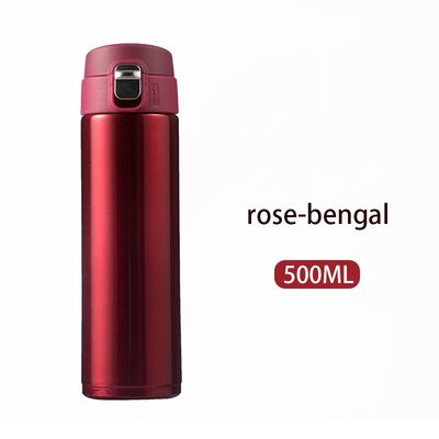 Draagbare lekvrije Thermos Waterfles 400 ml/500 ml Capaciteit voor vacuümflessen Thermosen