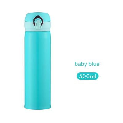 Draagbare lekvrije Thermos Waterfles 400 ml/500 ml Capaciteit voor vacuümflessen Thermosen