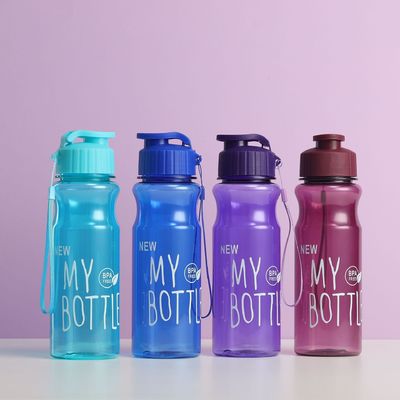 Direct Drinking 500ml Custom PE Fiets Sport Waterfles voor Unisex Performance