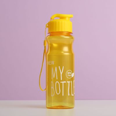 Direct Drinking 500ml Custom PE Fiets Sport Waterfles voor Unisex Performance