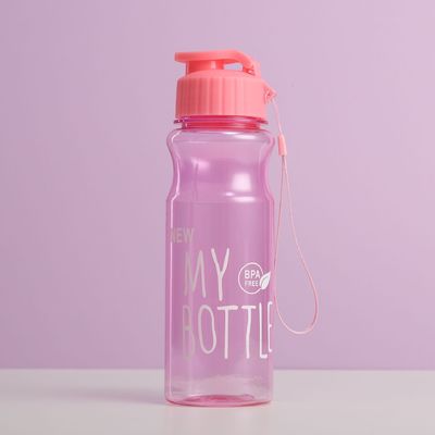 Direct Drinking 500ml Custom PE Fiets Sport Waterfles voor Unisex Performance