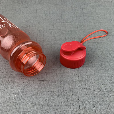 10 kleuren Unisex klassieke school heldere plastic waterflessen voor kamperen PC-gradiënt