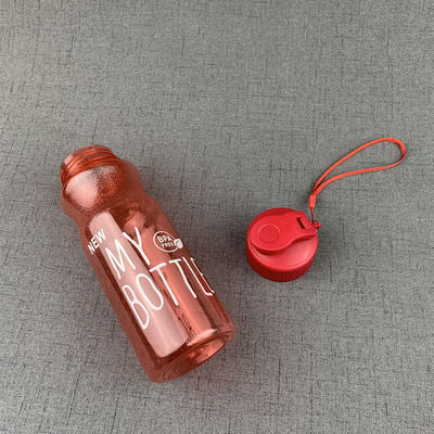 500 ml milieuvriendelijke heldere plastic beker kleurrijke drinkbeker met anti-corrosiecoating