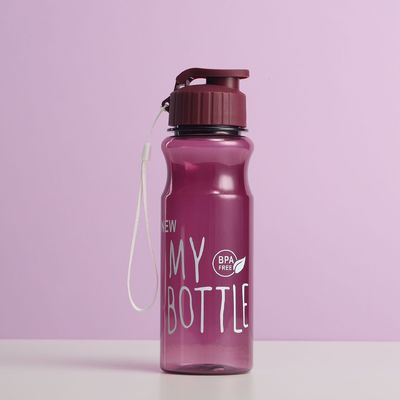500 ml plastic waterflessen in bulk Draagbare heldere drinkbekers voor voorraad