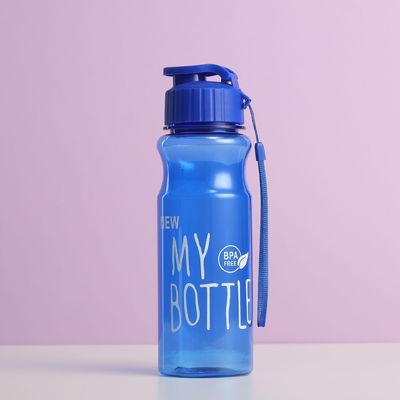 500 ml plastic waterflessen in bulk Draagbare heldere drinkbekers voor voorraad