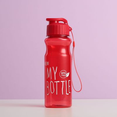 500 ml plastic waterflessen in bulk Draagbare heldere drinkbekers voor voorraad