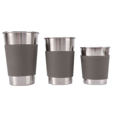 Minimalistische ontwerp stijl roestvrij staal waterfles 170ml/330ml voor buitenstappen