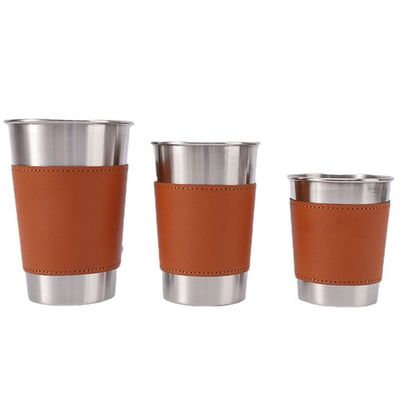 Minimalistische ontwerp stijl roestvrij staal waterfles 170ml/330ml voor buitenstappen