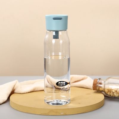 550 ml Bpa-vrij plastic lekdemend deksel herbruikbaar drankje Tritan waterfles Ideaal voor hardlopen