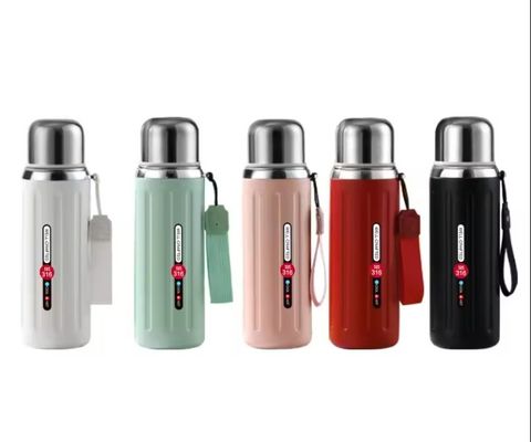 Hot Custom Logo 600ml roestvrijstalen thermosbeker Geschikt voor studenten en buiten