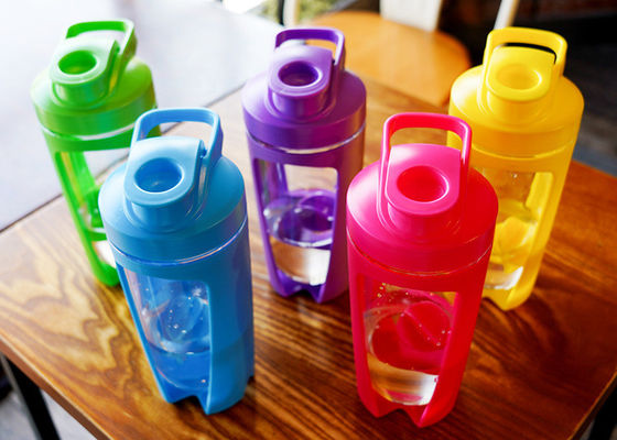 Draagbare Shake Cup met Custom Logo Gezondheid Fitness Fruit Kleur Plastic Salad Shaker