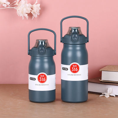 Draagbare waterfles met springkap voor buitenactiviteiten van 304 roestvrij staal