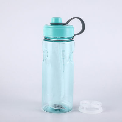 TOUR Gepersonaliseerd Logo Vierkante Drinkfles Bevroren lekkagebestendige Plastic Vierkante Waterfles