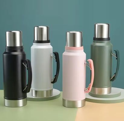 1L waterfles Outdoor Klimcamping Geïsoleerde lekkagebestendige roestvrijstalen thermos