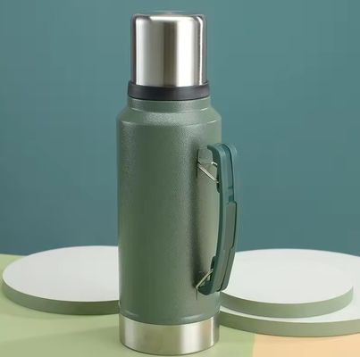 1L waterfles Outdoor Klimcamping Geïsoleerde lekkagebestendige roestvrijstalen thermos