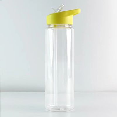 Outdoor Activity Essential 750 ml AS/SK Materiaal Plastic waterfles met Flip Straw