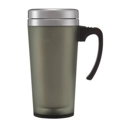 16oz Draagbare Outdoor Sports Geïsoleerde Thermos Roestvrijstalen Koffiekop Met Handle