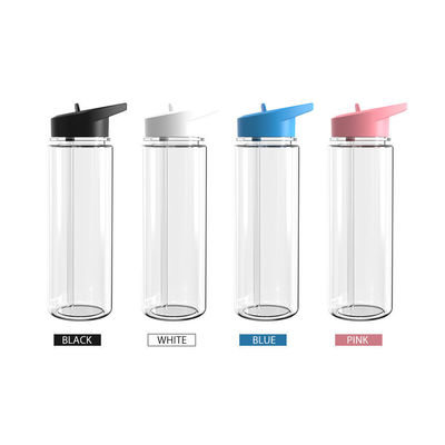 750 ml heldere plastic sportfitness drinkwaterfles voor toepasbaar kokend water