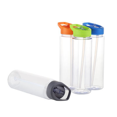 750 ml doorzichtige plastic waterfles voor sportreizen