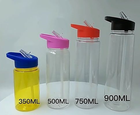 750 ml doorzichtige plastic waterfles voor sportreizen