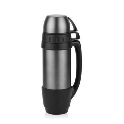 Op maat gemaakte 1200 ml fitness waterbeker Draagbare thermosfles van roestvrij staal voor sporten
