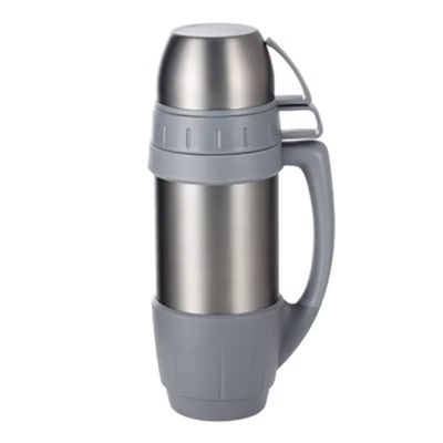 Op maat gemaakte 1200 ml fitness waterbeker Draagbare thermosfles van roestvrij staal voor sporten