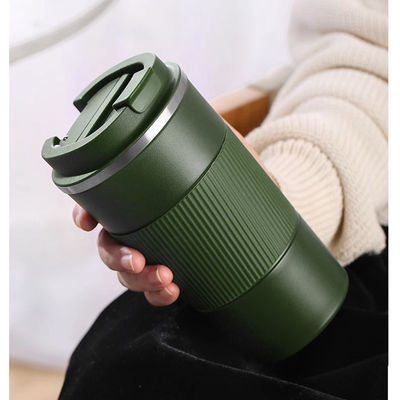 Doppelwandige vacuümbeker van roestvrij staal 380 ml/510 ml voor geïsoleerd reizen en warme koffie