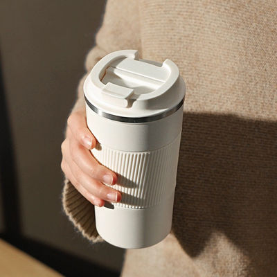 Doppelwandige vacuümbeker van roestvrij staal 380 ml/510 ml voor geïsoleerd reizen en warme koffie
