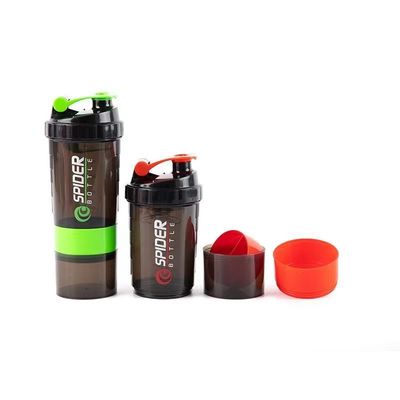 Outdoor Fitness en Sport 500 ml Plastic GYM Protein Shaker Fles met mengbal