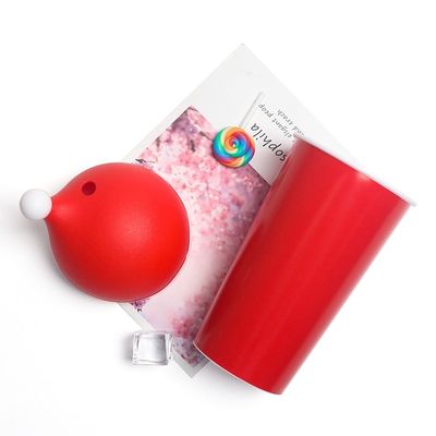 Mugs Drinkware Type Kerstcadeau 20oz Tumbler Mug met Santa Hat deksel en stro