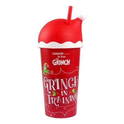 20 OZ Kerst koffiebekers 600 ml Luxe Custom Logo Nieuws Straw Cup Voor Kerstmis