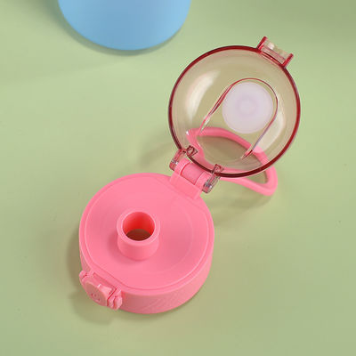 Voorbeeld Bied 1L Plastic BPA Free Sport Gym Waterfles met tijdmarker en stro
